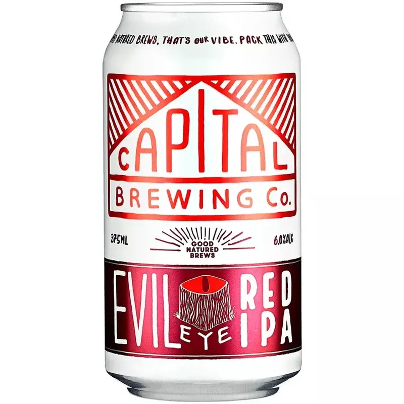 Capital Brewing Co Evil Eye Red IPA 375ml