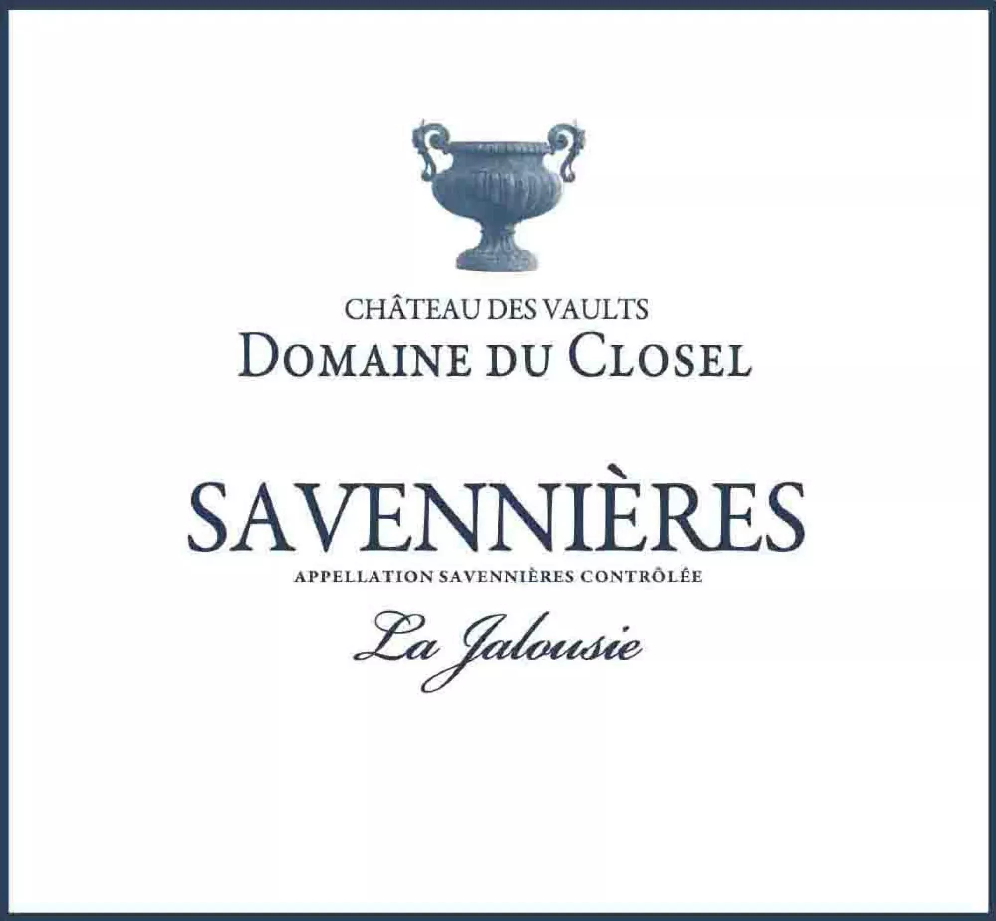 Domaine du Closel La Jalousie Savennieres 2022