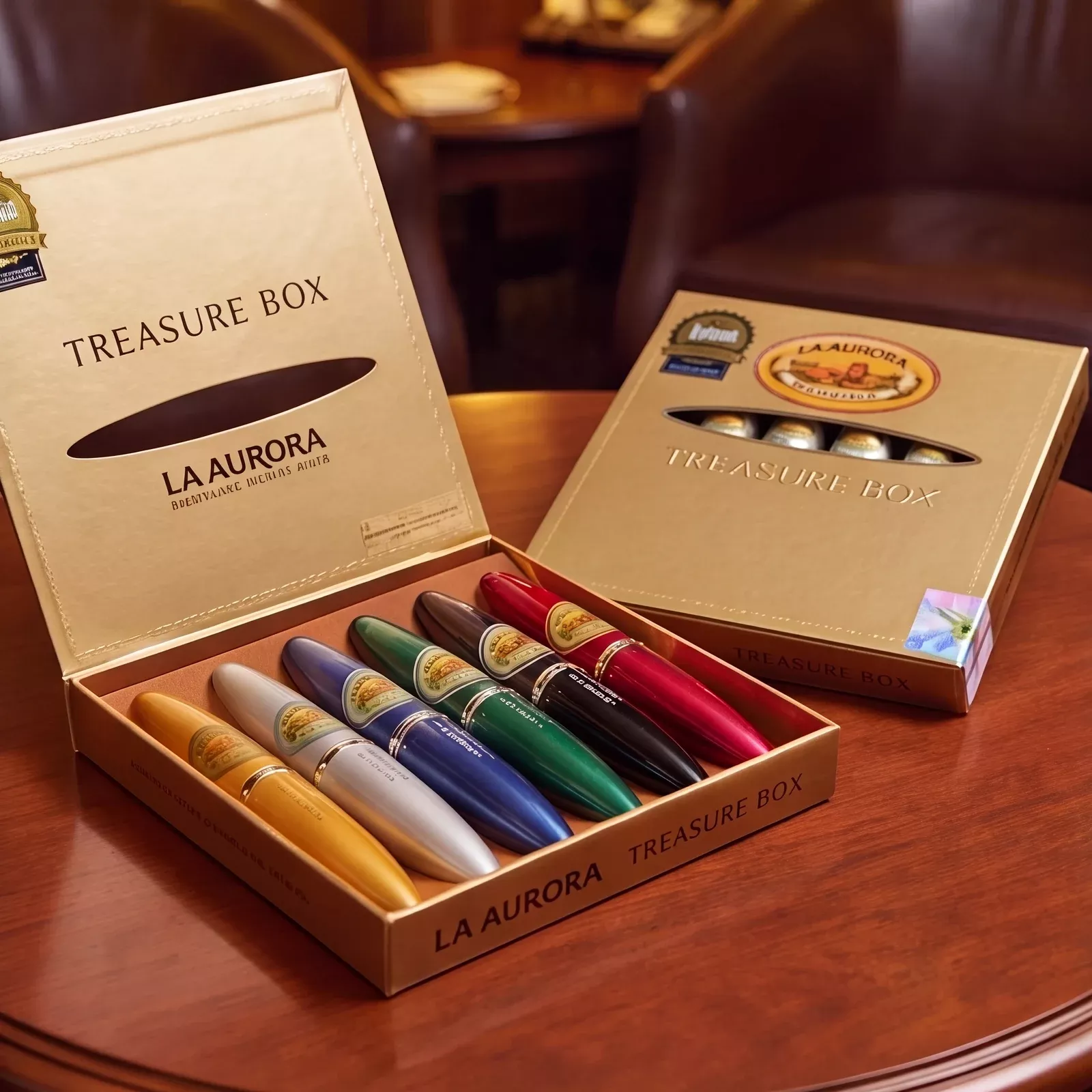 La Aurora Preferidos Treasure Box 6-Cigar Sampler