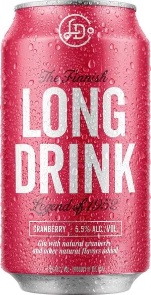 Long Drink Cranberry Cocktail CAN 355mL