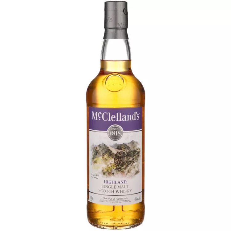 Mcclelland's Single Malt Scotch Highland 80 750ml