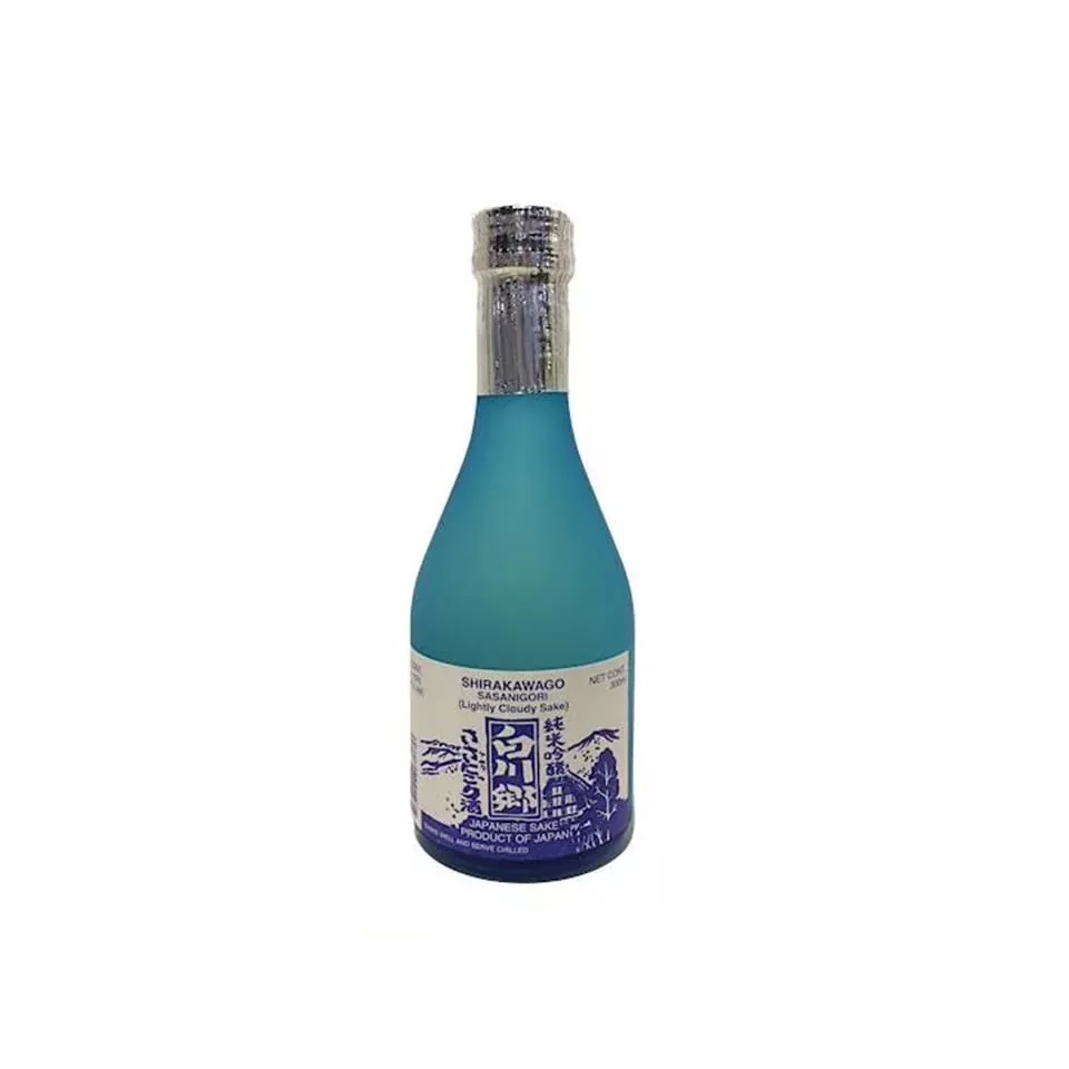 Shirakawago Sasanigori Junmai Lightly Cloudy Sake 300ml
