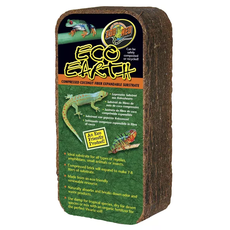 Zoo Med Eco Earth Compresed Coconut Fiber Substrate