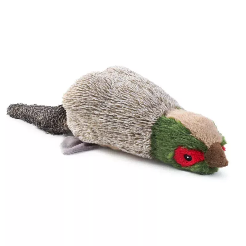 Zoon Honking Pheasant Dog Toy Squeaky Plush Comforter