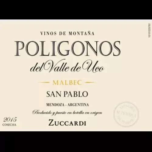 Zuccardi Malbec Poligonos San Pablo